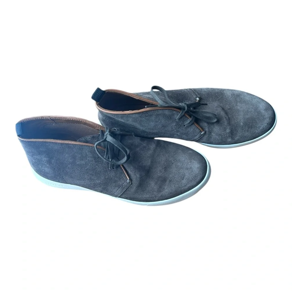 Cole Haan Grand.OS Men’s Suede Chukka Boots Gray Size 10.5‎